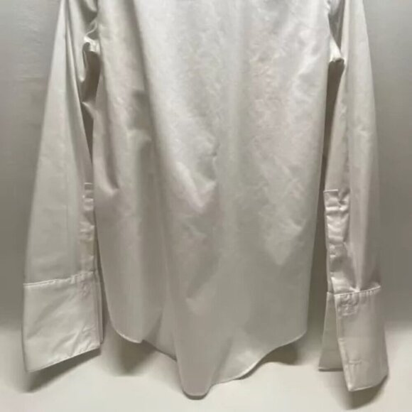 Calvin Klein Men's Infinite Wrinkle Free White Button Up Size Medium Slim Fit - Picture 7 of 13